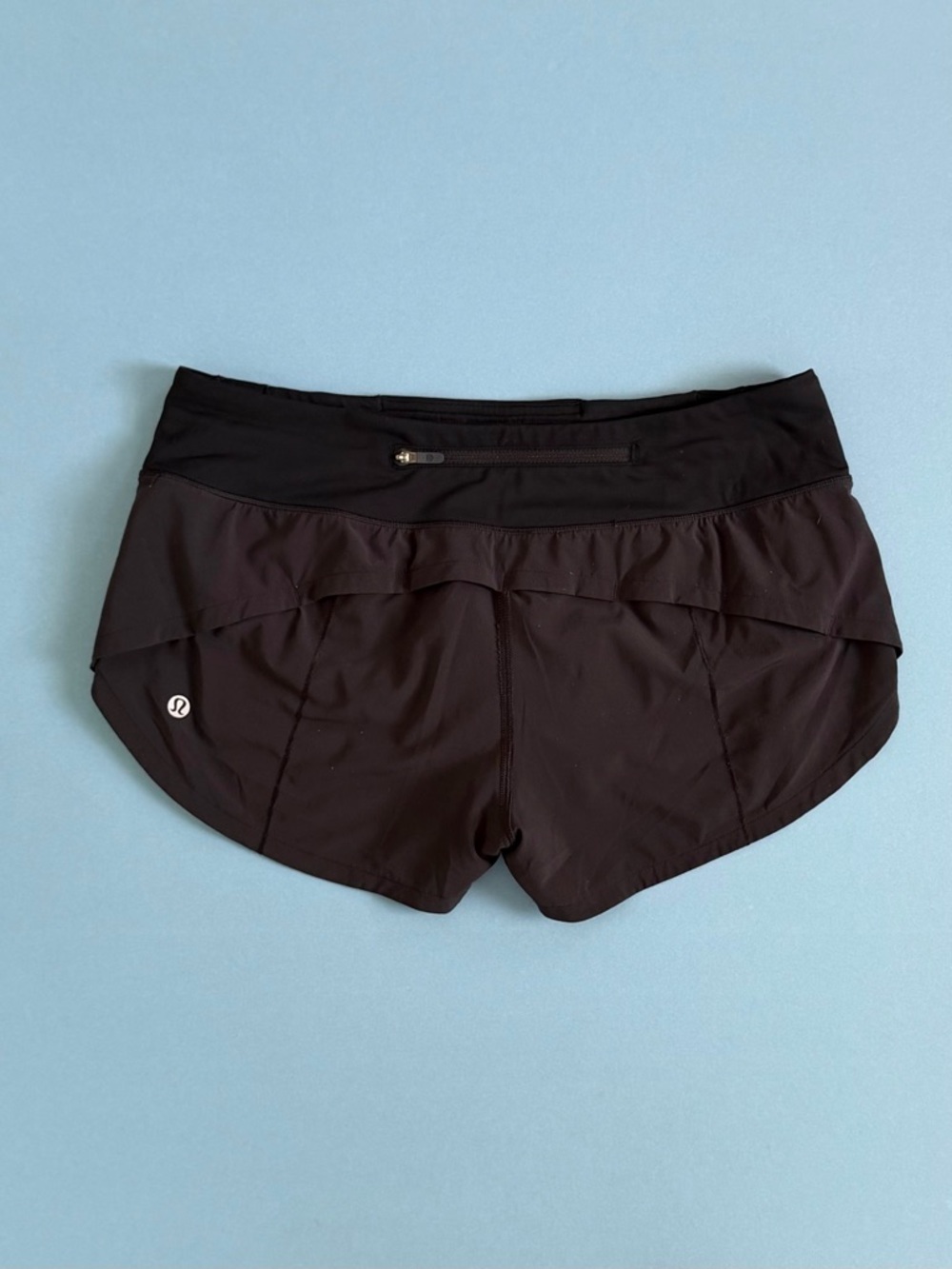 Lululemon Speed Up Black Running Shorts 2.5” Inseam W7AO6R - Picture 4 of 5